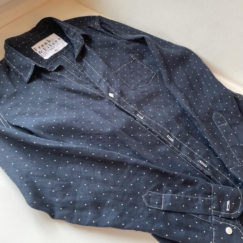 Polka Dot Frank&Eileen button down